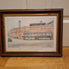 Vintage Old Trafford Print