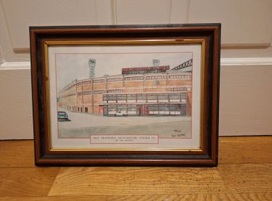 Vintage Old Trafford Print