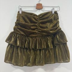 Ruffle Mini Skirt