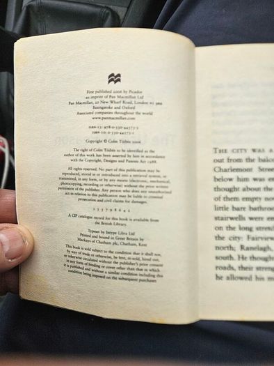 The Use Of Reason. By Colm Toibin. First Edition Small Paperback In Good Condition. See Photos For Same.