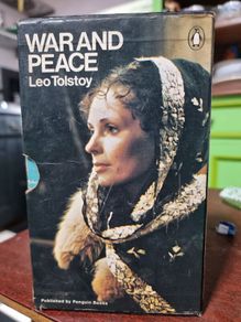 Leo Tolstoy's War and Peace 1972 boxed set in two volumes