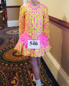Age 10-12 Solo Irish Dancing Dress