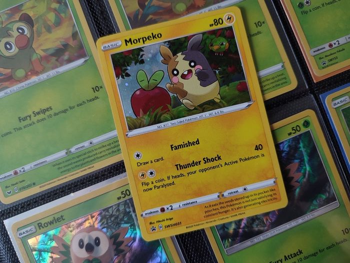 Morpeko ! Promo ! Holo ! Sword and Shield Era ! 2020 ! Pokemon Card !