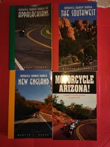 Touring books.
