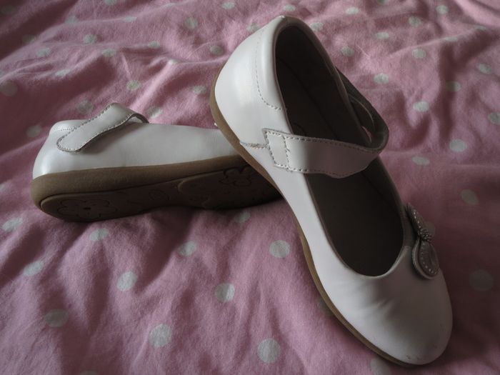 Pampolina communion dress and shoes