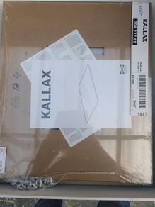 Ikea kallax glass shelves