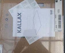 Ikea kallax glass shelves