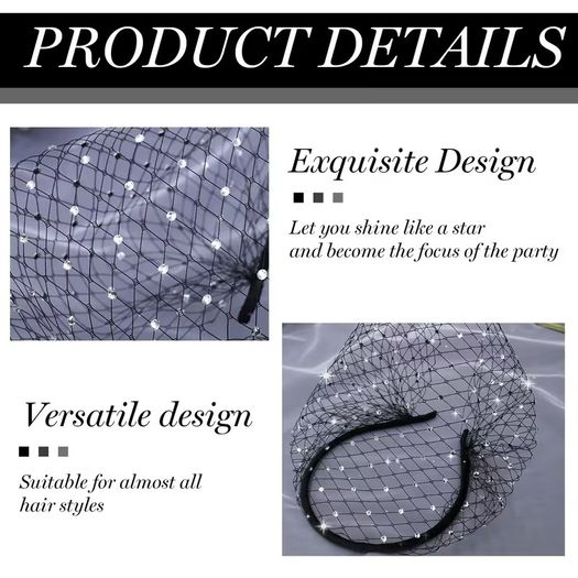 Black Fascinator
