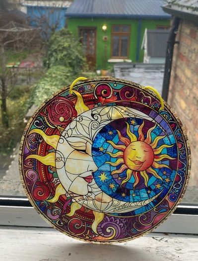 Sun/Moon Suncatcher