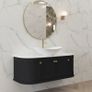 1200mm Wall Hung Vanity And Marble Worktop Image 2