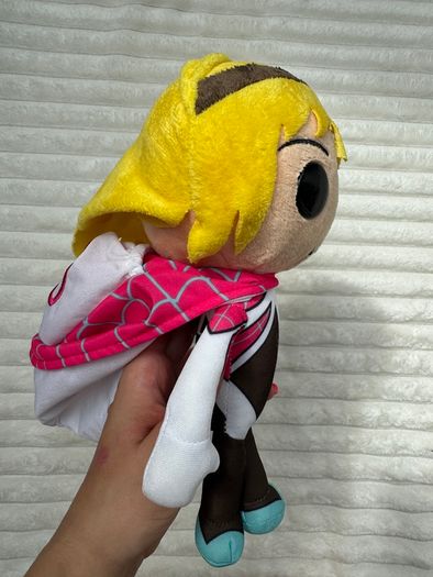 Marvel Spiderman Gwen hood plush Used Please see pictures