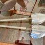 Vintage Ladies 1950s SAXONE Aluminium Steel Spring Coiled Shoe Trees UK Size S/M Image 9