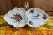 Porcelain Vintage Trinket/dish Tray