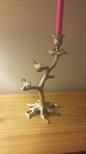 Paul Costello Vintage style Bird candle holder