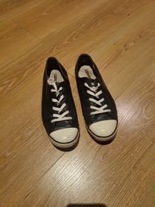 Convers Black shoes UK7 Eur 41