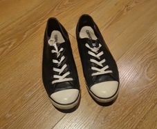 Convers Black shoes UK7 Eur 41