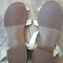 New Look white sandals size 8 as new Image 3