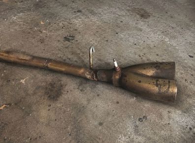 twin exhaust