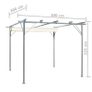 Pergola with Retractable Roof Anthracite 3x3 m Steel Image 2