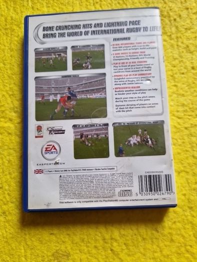 Rugby PlayStation2 ps2 games Original