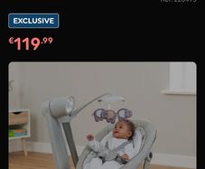 Baby swing chair