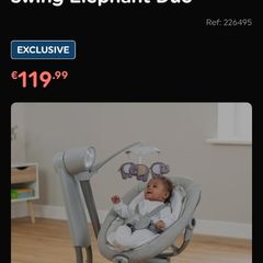 Baby swing chair