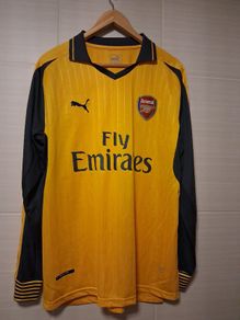 Arsenal Jersey. Official Puma Arsenal Mens Away Jersey Season 2016/ 2017. Authentic Original From 2016. Not A Modern Day Remake.