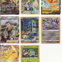 Set of rare Pokemon cards