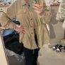 Military style jacket cream Image 10