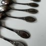 Vintage Italian Solid 800 Silver Espresso Teaspoon  Set (Boxed, Ricci 30 AL) 1944-1968 Image 6