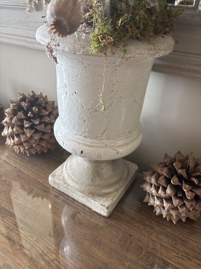 Vintage urn and arrangement