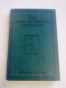 The Irish Student's Geography Old school book Ireland 1939