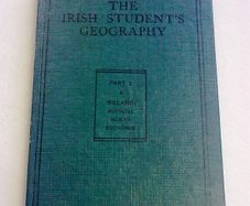 The Irish Student's Geography Old school book Ireland 1939
