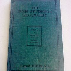 The Irish Student's Geography Old school book Ireland 1939