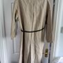 Zara bnwt cotton coat with belt Image 4