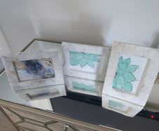 Marble photo frames