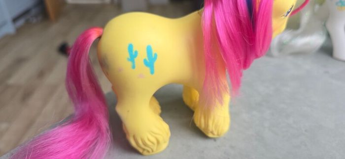 Tex (2) TLC Big Brother Ponies Cowboy MLP G1 My Little Pony
