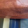 brown leather woven shoulder bag Image 10