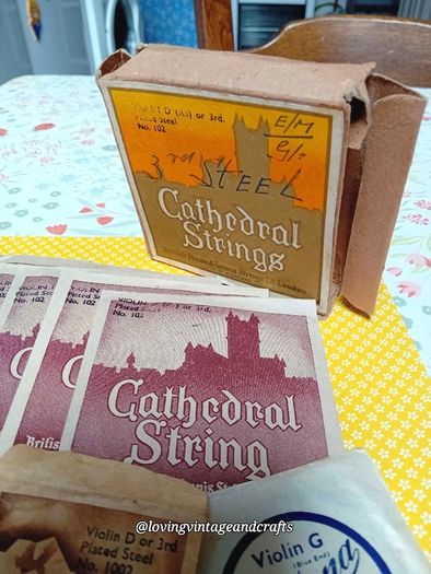 Vintage Violin Strings