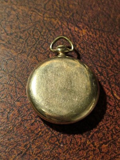 (10K Gold Filled) 1918 Hampden McKinley Pocket Watch - Parts / Repair