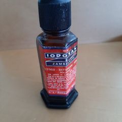 Vintage Iodosan brown glass bottle