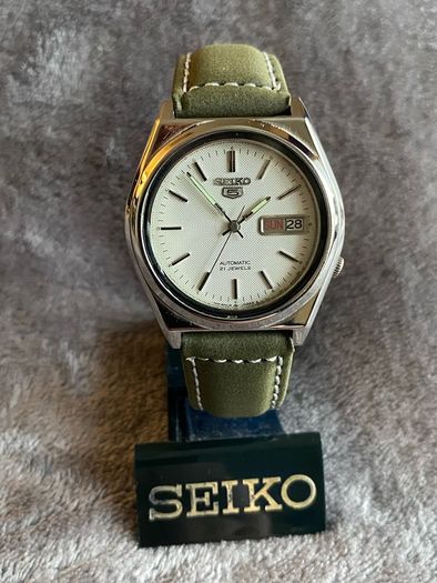 Retro SEIKO Automatic Day/Date c.1988