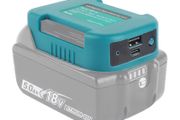 For Makita 18V With USB With Type-C Battery Holder For Makita 18V Battery BL1840 BL1850 BL1860 Charger Adapter Fast Charging