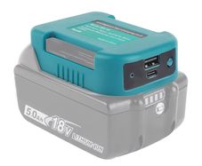 For Makita 18V With USB With Type-C Battery Holder For Makita 18V Battery BL1840 BL1850 BL1860 Charger Adapter Fast Charging