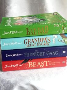 David Walliams Books, X 4 In Perfect Condition