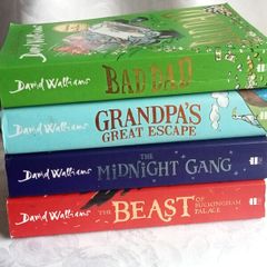 David Walliams Books, X 4 In Perfect Condition