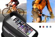 Bicycle Bag 1L Frame Front Top Tube Bike Bag Handlebar Mtb Touch Screen Cycling Bag Phone Holder Bicycle Accessories