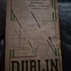 Vintage Map of Dublin