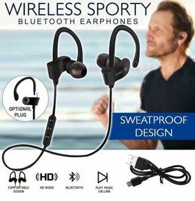 Wireless Bluetooth Sport Earbuds Earphones Headset for iPhone Samsung Xiaomi