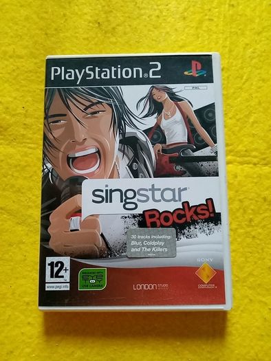 Singstar Rock s PlayStation 2 ps2 games Original